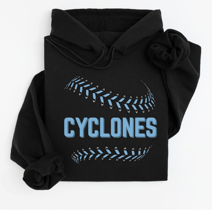 Softball Seams Cyclones (Blue)