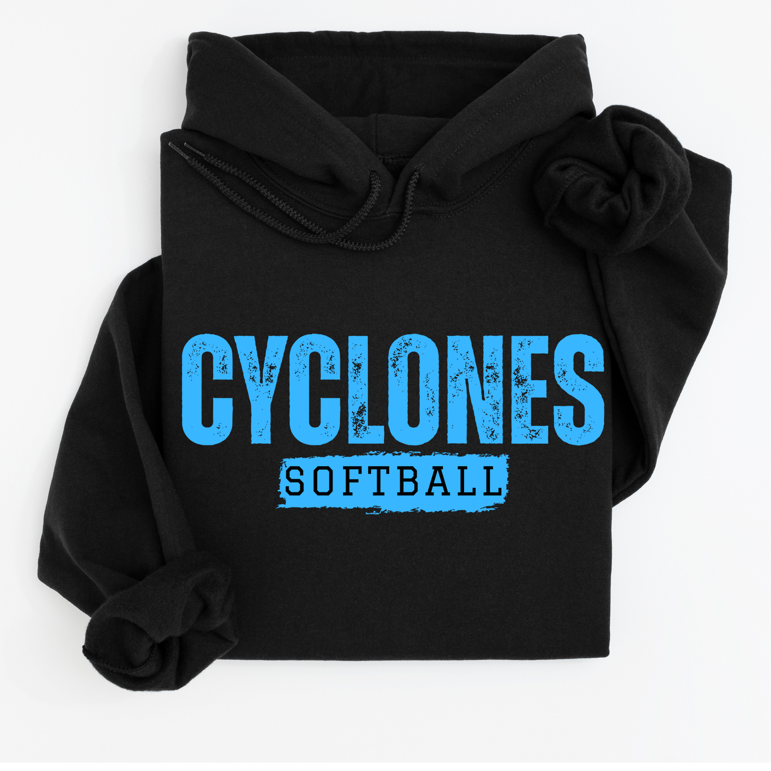Cyclones Softball- Distressed