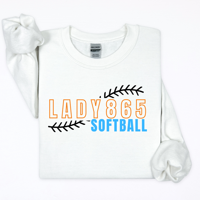 Lady 865 Softball-Seams Strikethrough