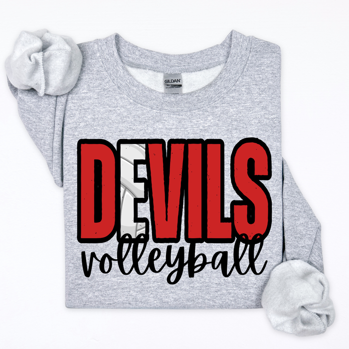 Devils Volleyball- "E"