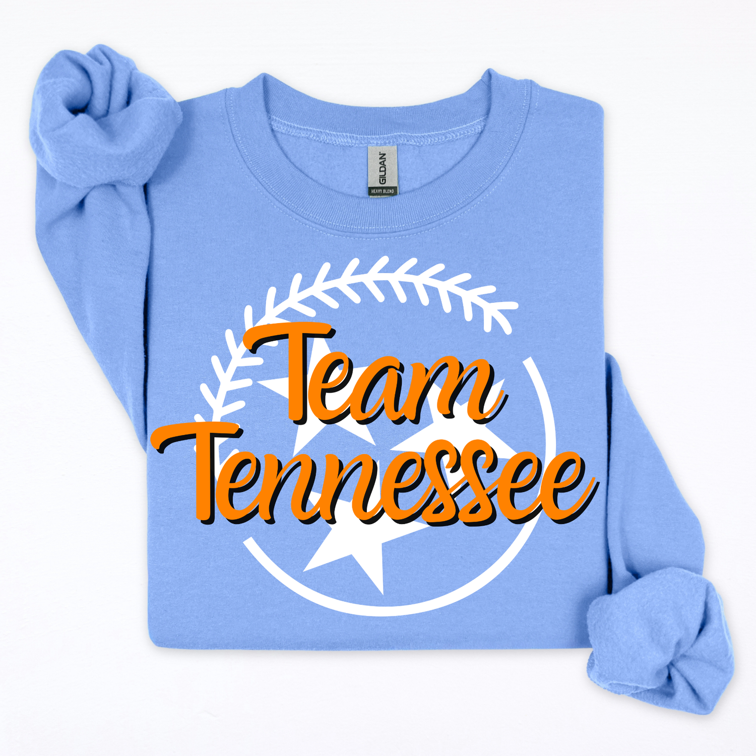 Team Tennessee- Cursive Tristar Seams