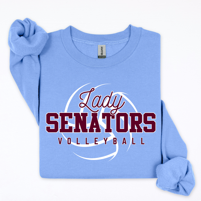 Lady Senators Volleyball- Behind