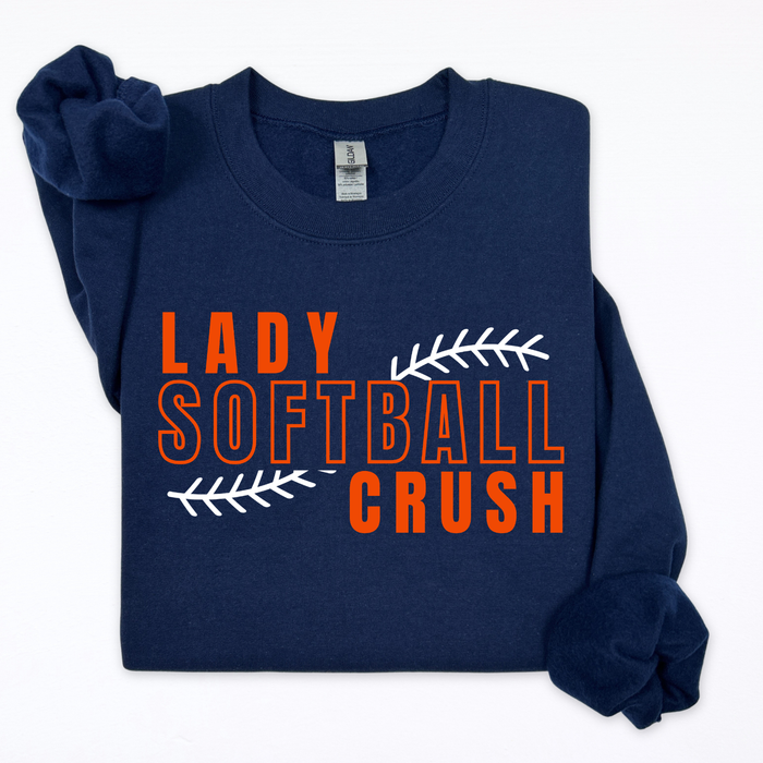 Lady Crush Softball- Seams Strikethrough