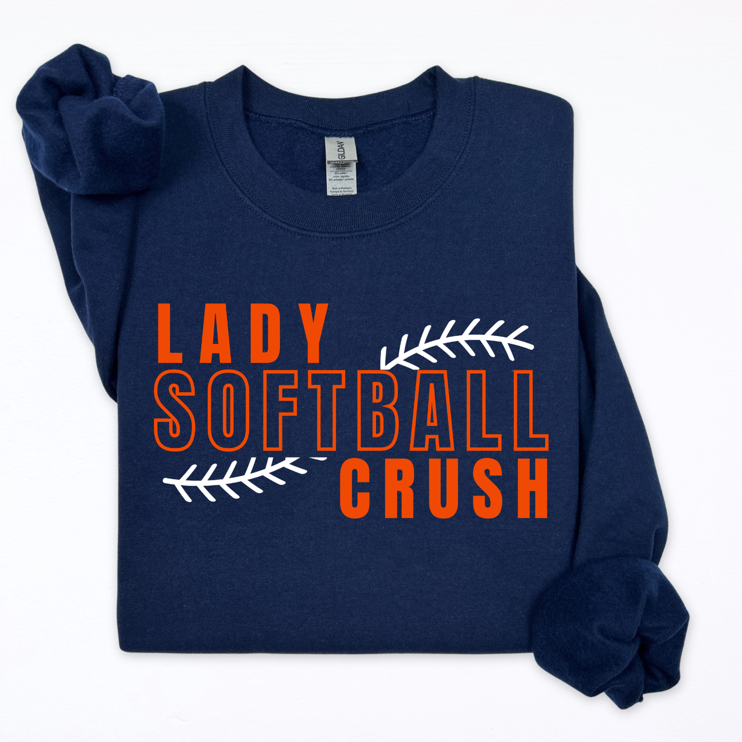 Lady Crush Softball- Seams Strikethrough