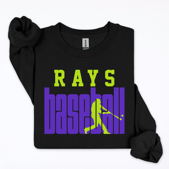 Rays Baseball- Hitting Man