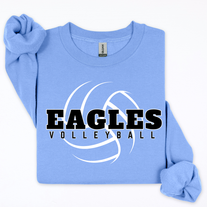 Eagles Volleyball-Behind