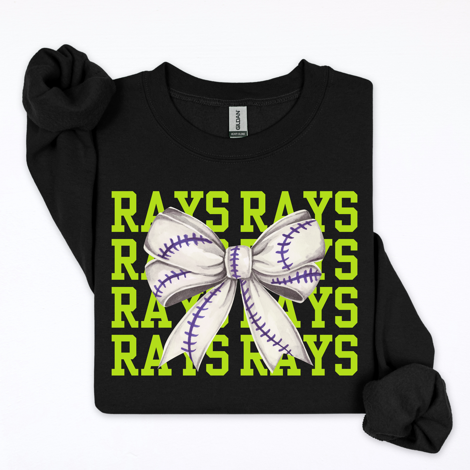 Rays Rays- Baseball Bow