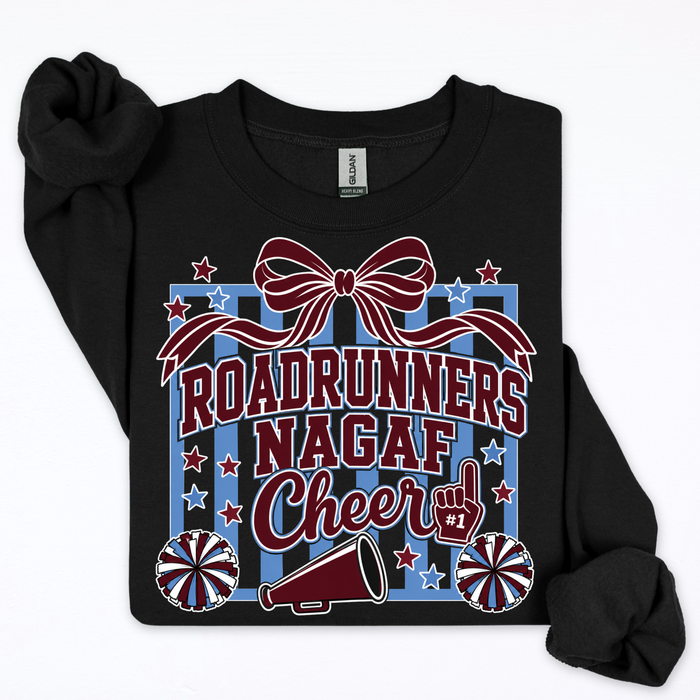 Roadrunners NAGAF Cheer- Lines and Bow