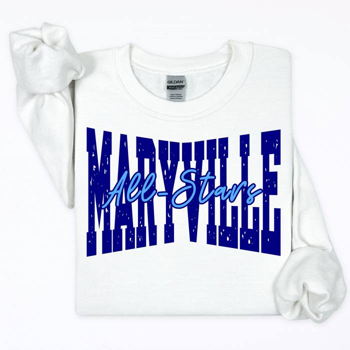 Maryville All Stars- Blocky Distressed