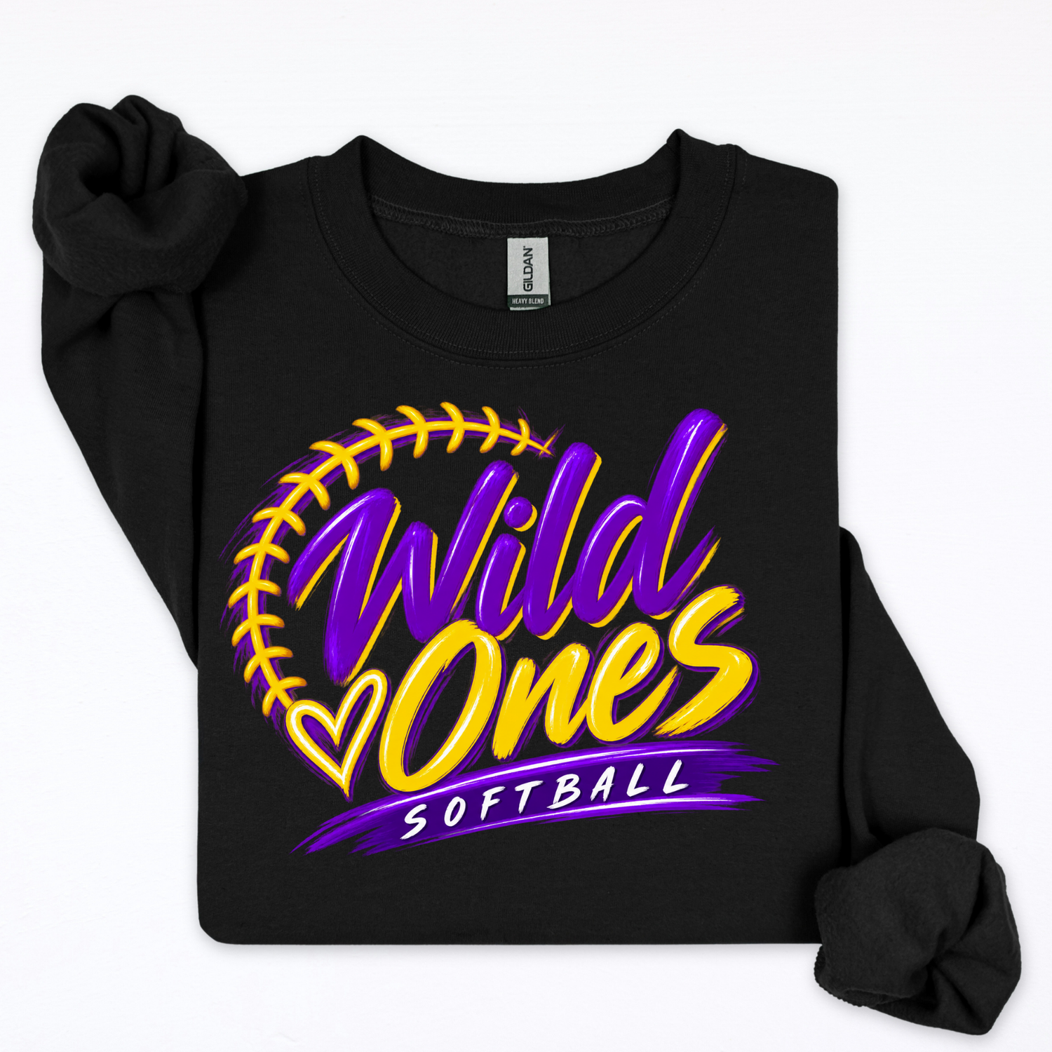 Wild Ones Softball- Seams Swoosh