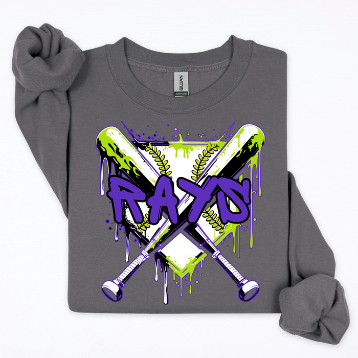Rays- Drip Plate & Bats