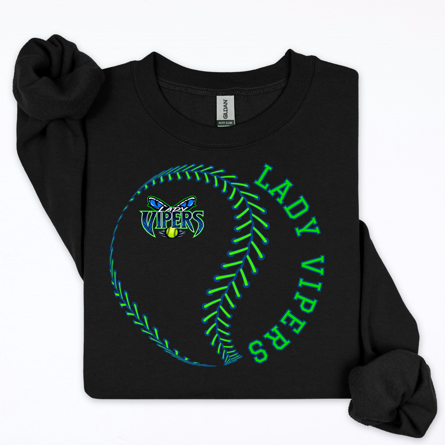 Lady Vipers-Softball Seams w/ Logo