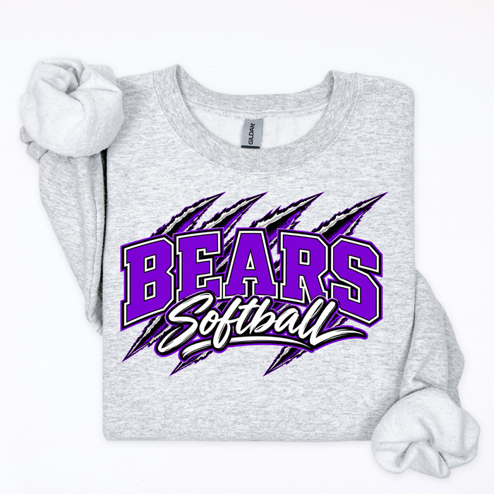 Bears Softball- Claw Marks