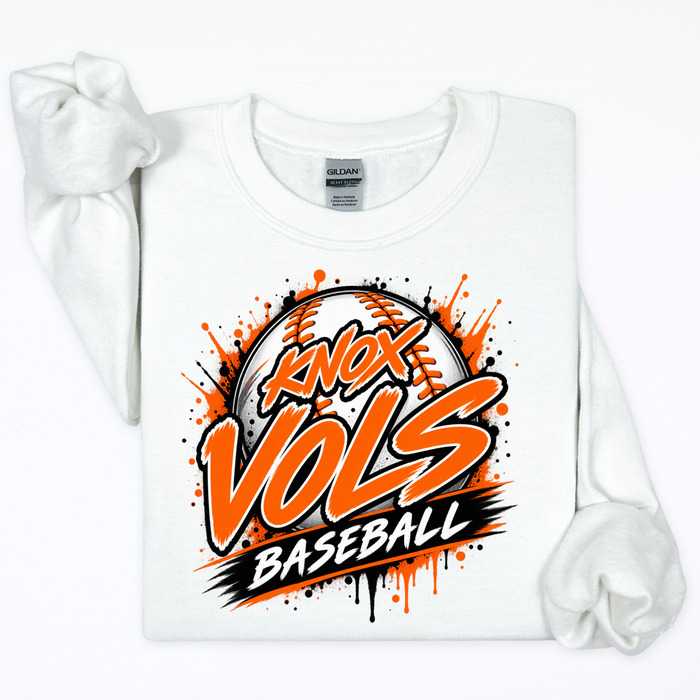 Knox Vols Baseball-Splatter