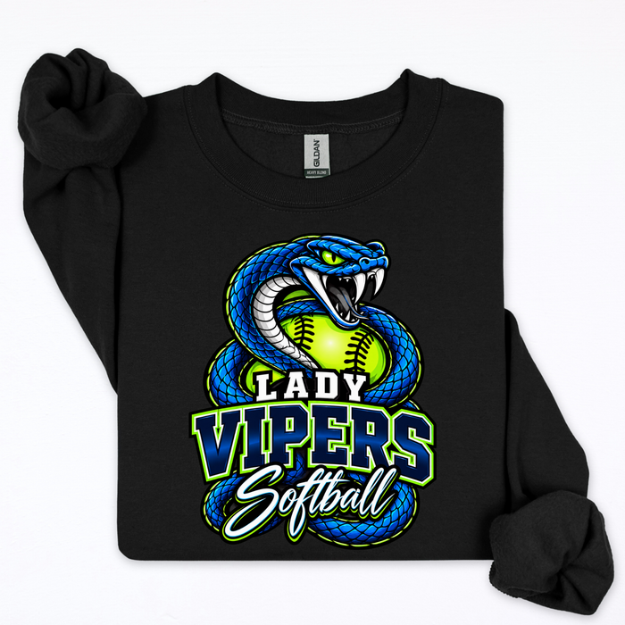Lady Vipers Softball w/ Viper