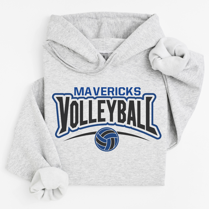 Mavericks Volleyball- Blue & Black