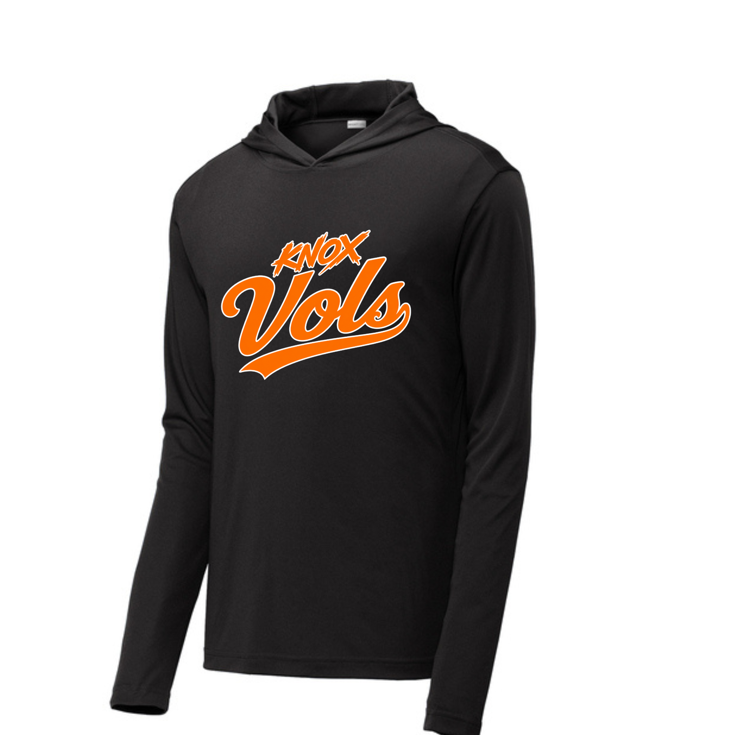 Long Sleeve Drifit w/ Hood- Knox Vols Logo