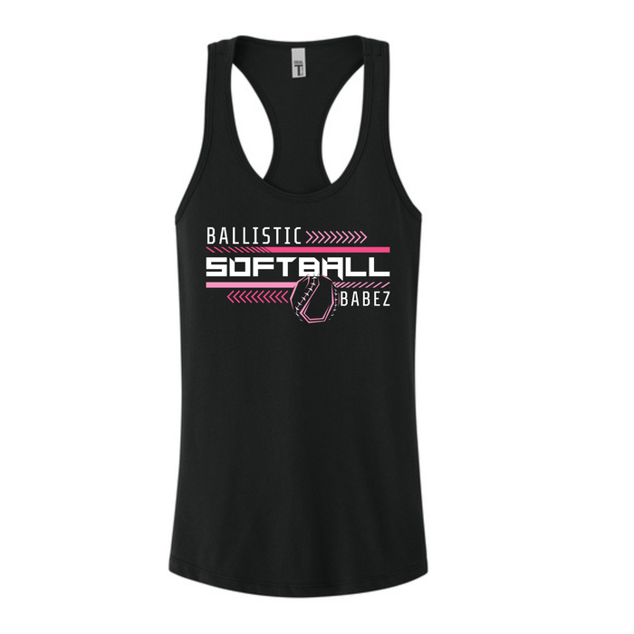 Ballistic Babez- Digital Racerback Tank