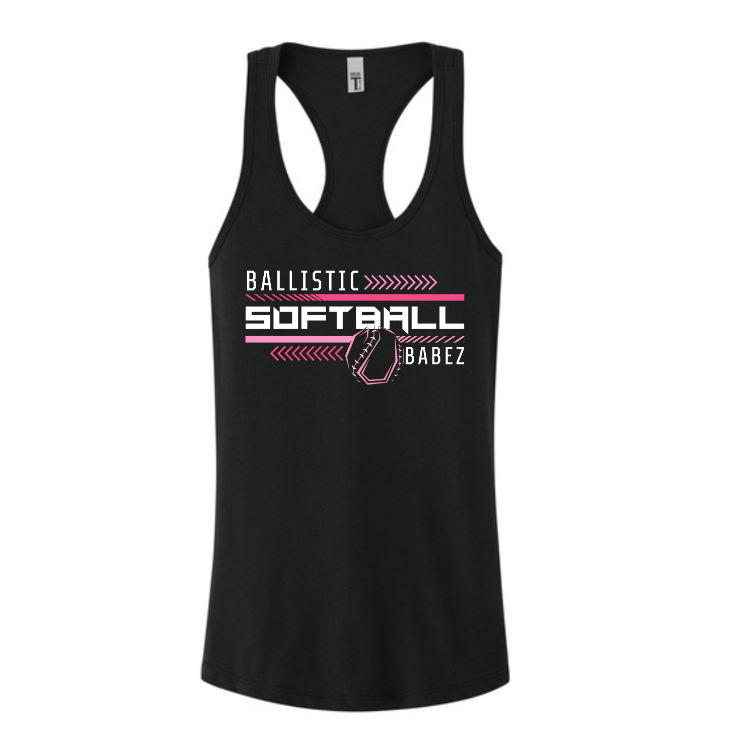 Ballistic Babez- Digital Racerback Tank