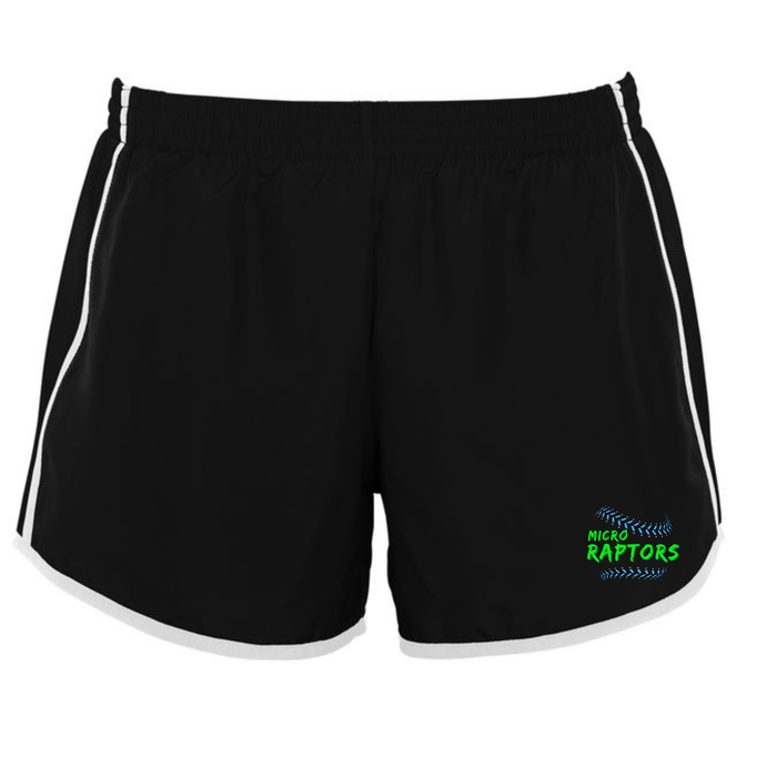 Pulse Shorts- Micro Raptors Seams Logo