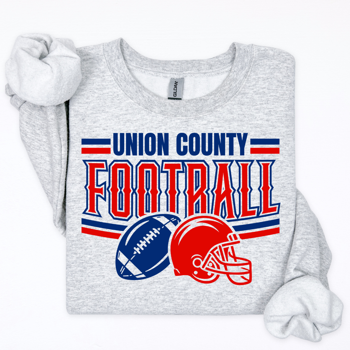 Union County Football- Ball and Helmet