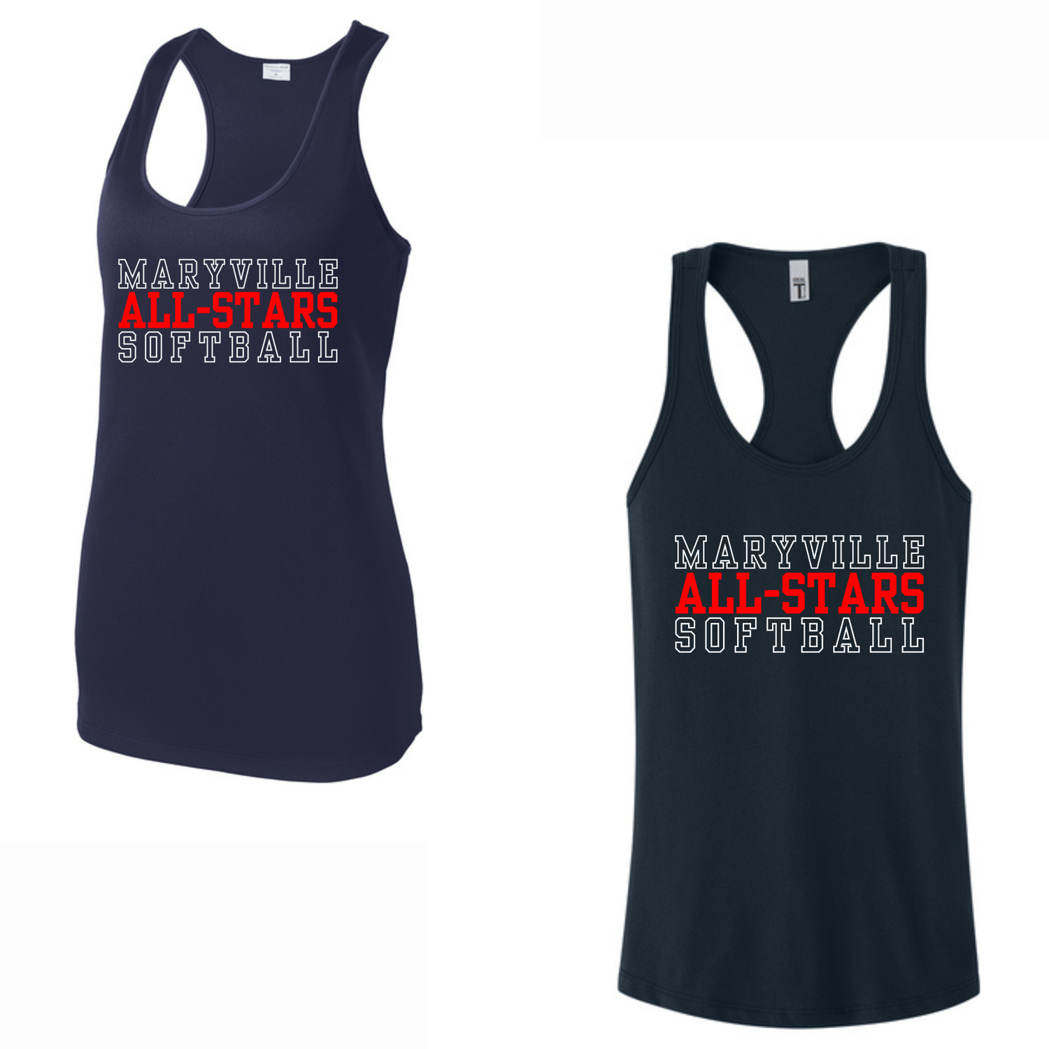 Womens Racerback Tank Top- Maryville Hollow