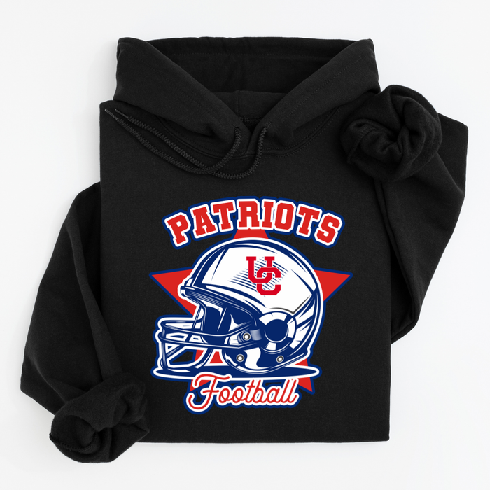 UC Patriots UC Helmet (Black Shirt)