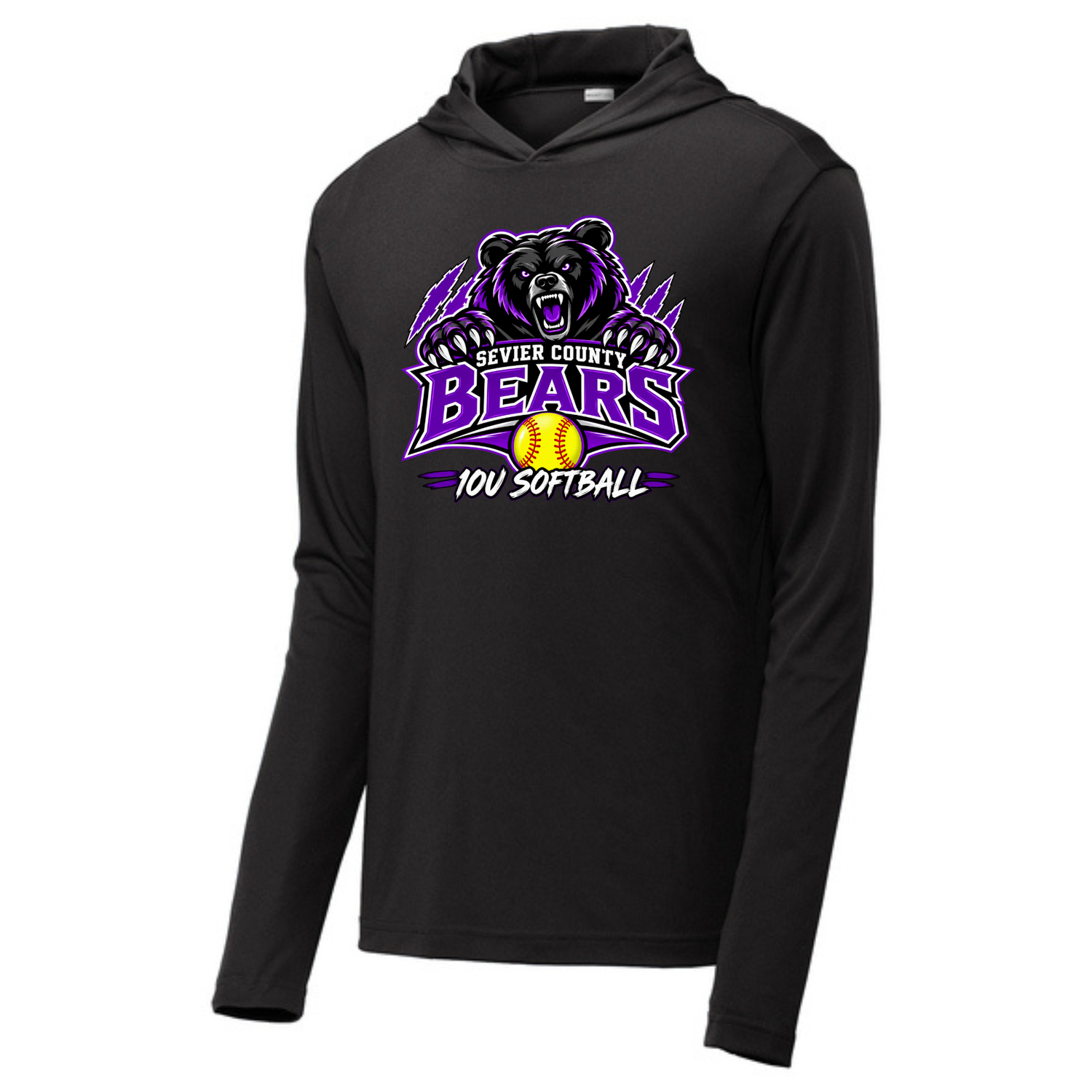 Long Sleeve Drifit w/ Hood- SC Bears Logo