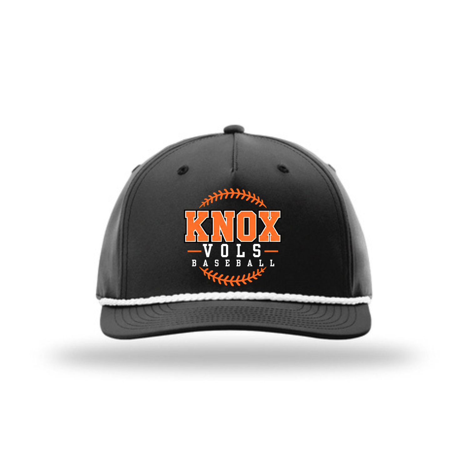 Richardson Rope Snapback Hat- Knox Vols- Seams Baseball (DTF pree & NO CUSTOMIZATION)