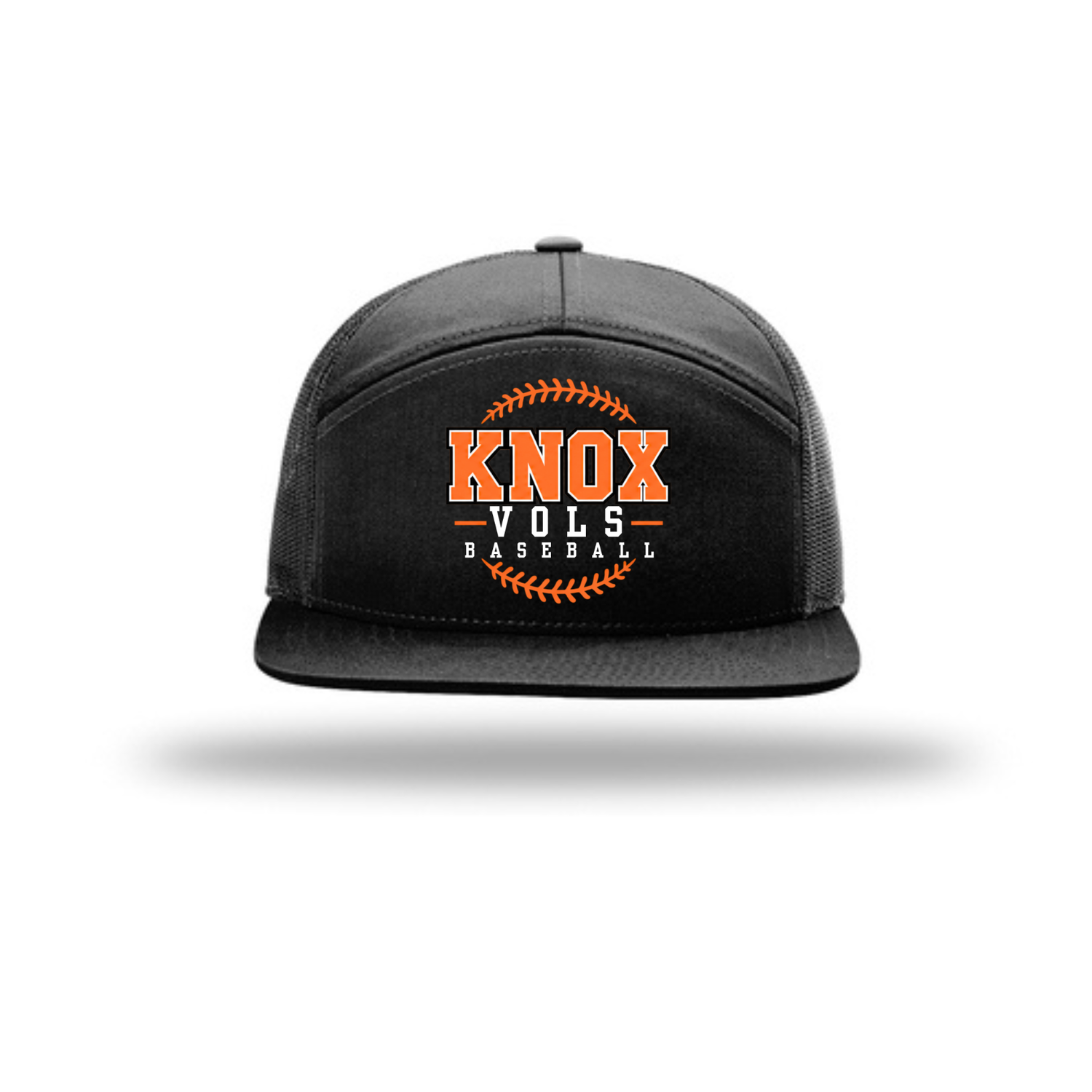 Richardson 5 Panel Perforated Snapback- Knox Vols Seams Baseball (DTF Press & NO CUSTOMIZATION) (Copy)