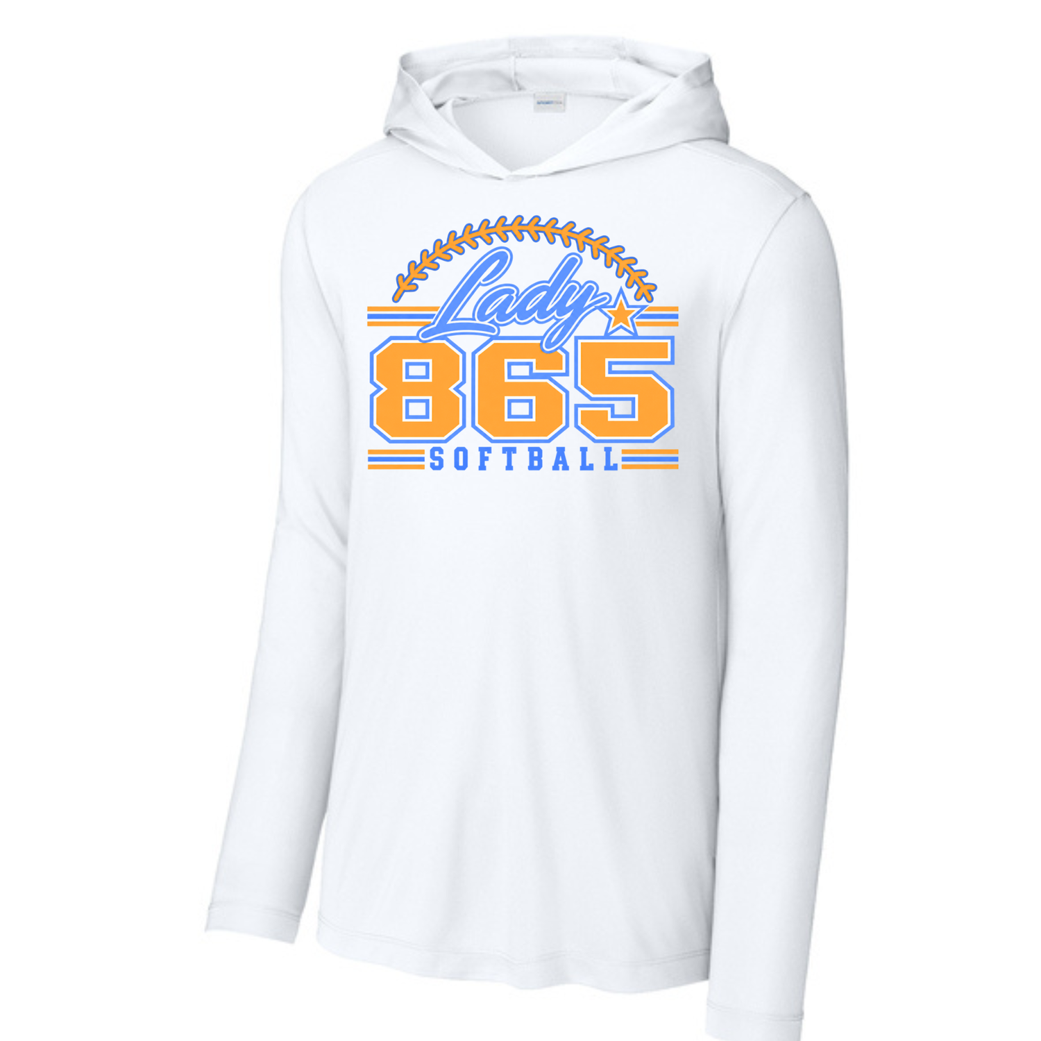 Long Sleeve Drifit w/ Hood- Lady 865- Seams Above