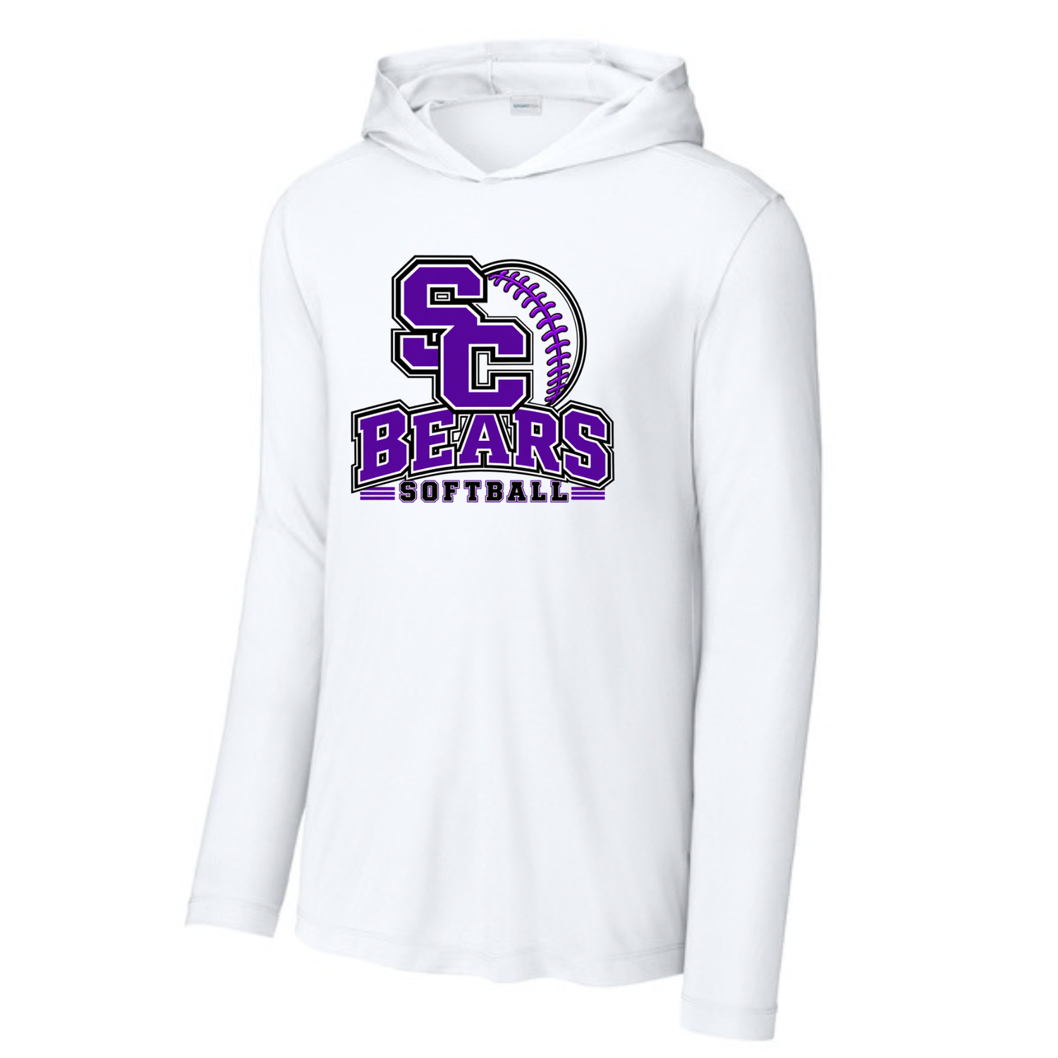 Long Sleeve Drifit w/ Hood- SC Bears Softball