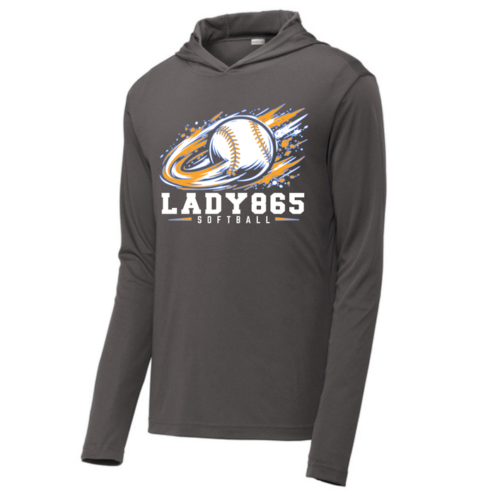 Long Sleeve Drifit w/ Hood- Lady 865- Swoosh