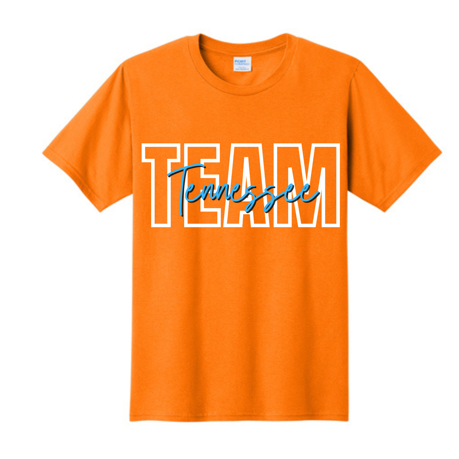 Team TN Outline- Blue