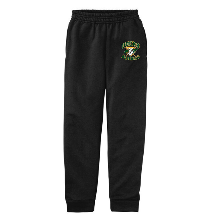 Joggers with Ducks Crossed Bats Logo