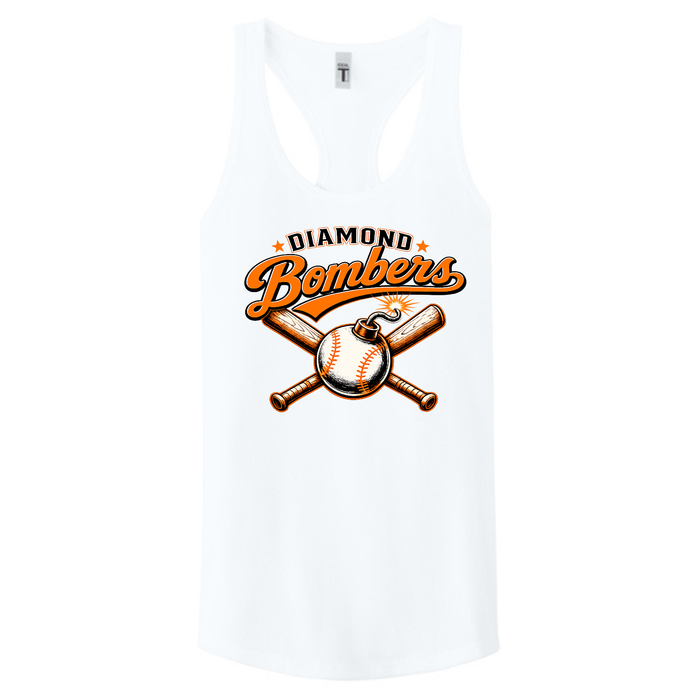 Women's Racerback Tank- Bombers Logo