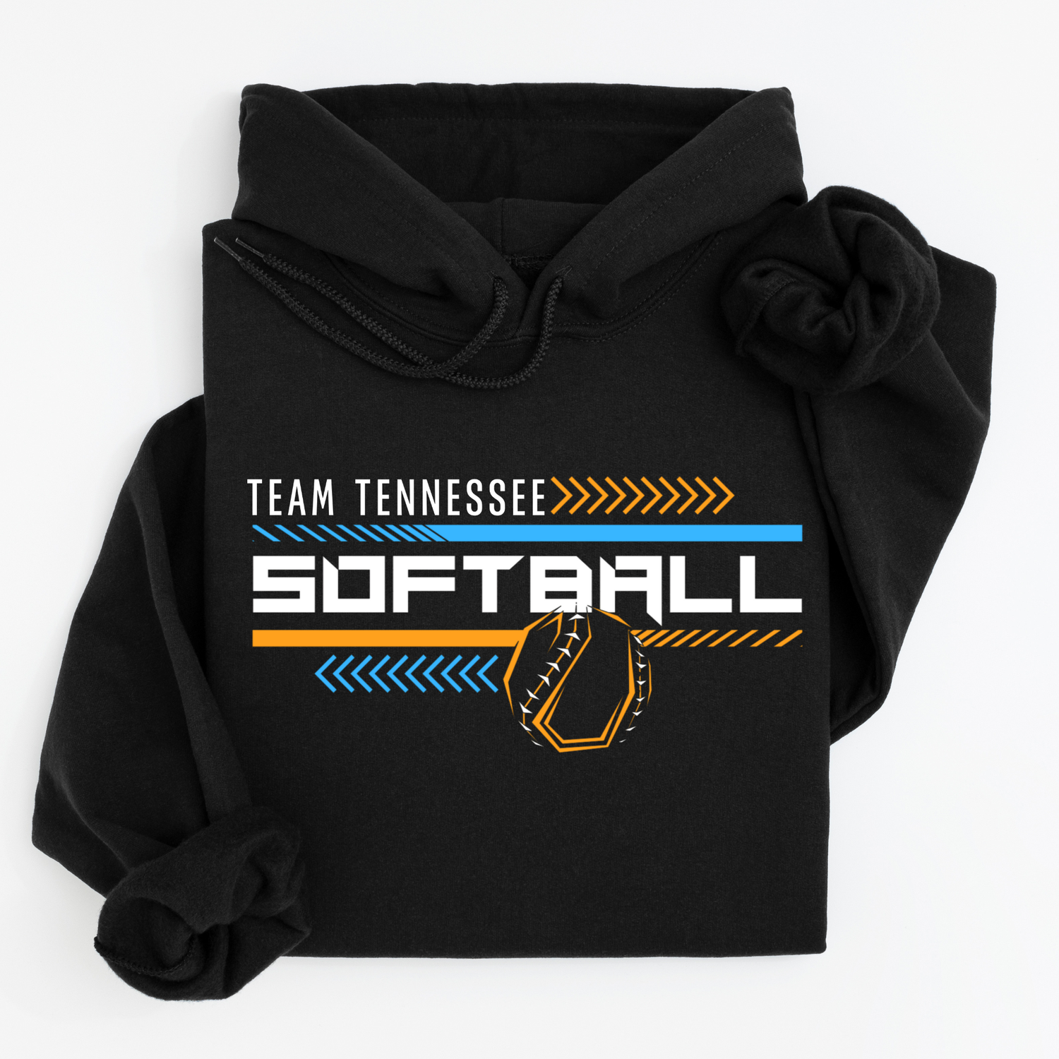 Team Tennessee Softball- arrows (black)