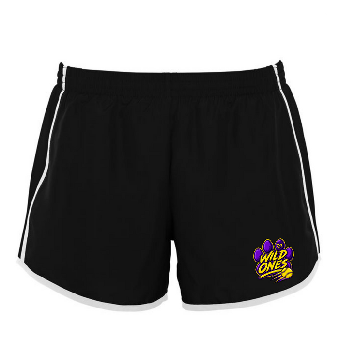 Pulse Shorts- Wild Ones Softball Logo
