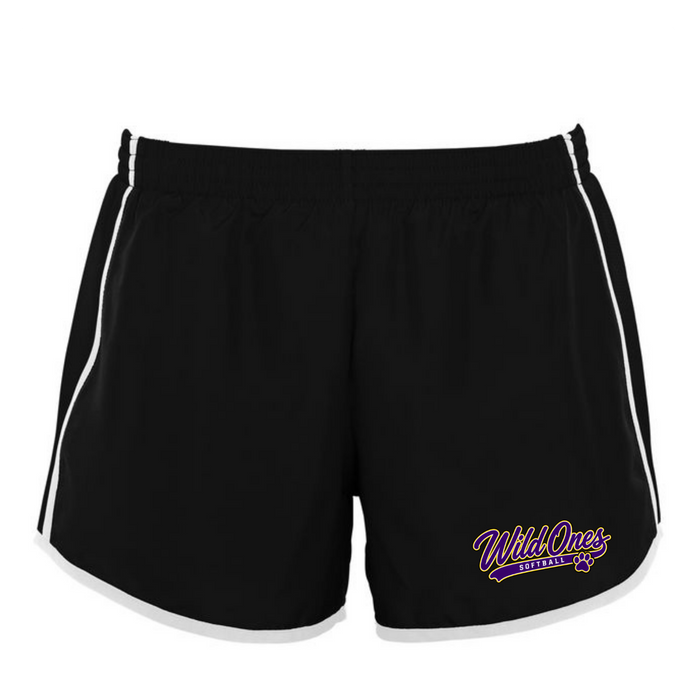 Pulse Shorts- Wild Ones Softball Cursive