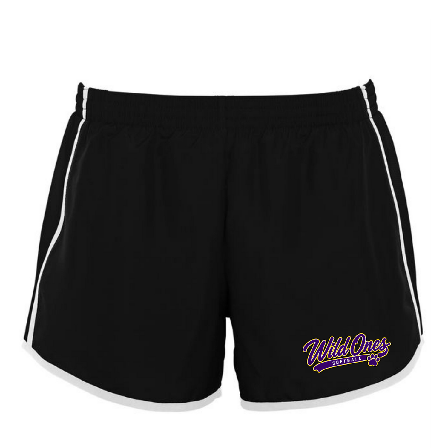 Pulse Shorts- Wild Ones Softball Cursive