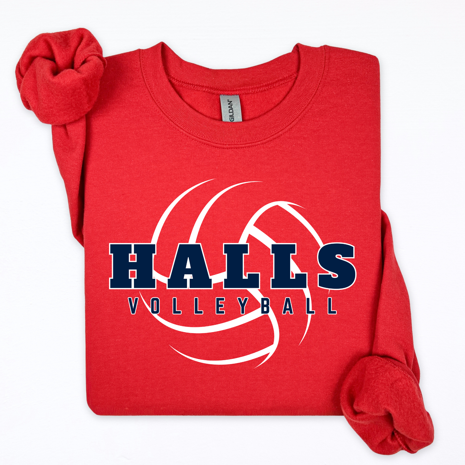 Halls Volleyball- Behind