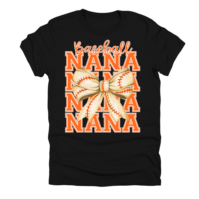 Baseball Nana w/ Bow