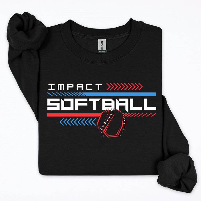 Impact Softball- Digital (Black shirt)