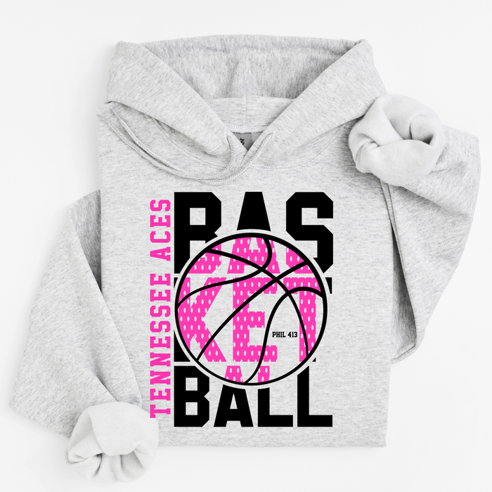 Tennessee Aces Basketball- Horizontal
