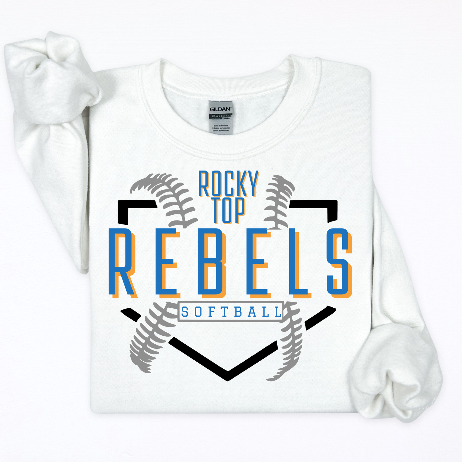 Rocky Top Rebels-Plate & Seams