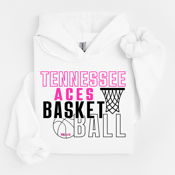 TN Aces Basketball & Hoop