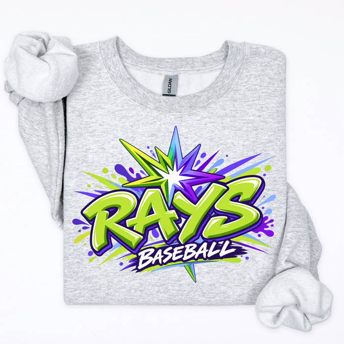 Rays Baseball- Splatter