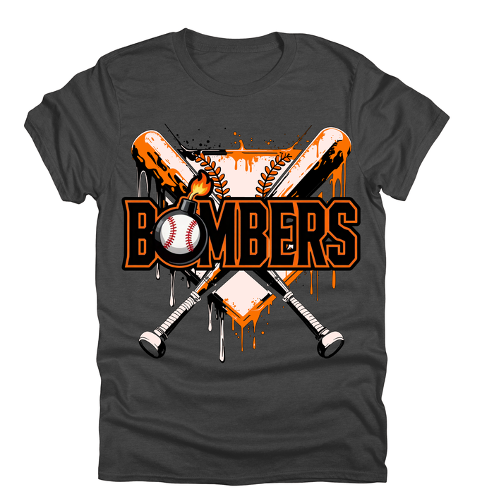 Bombers Drip Bats & Plate