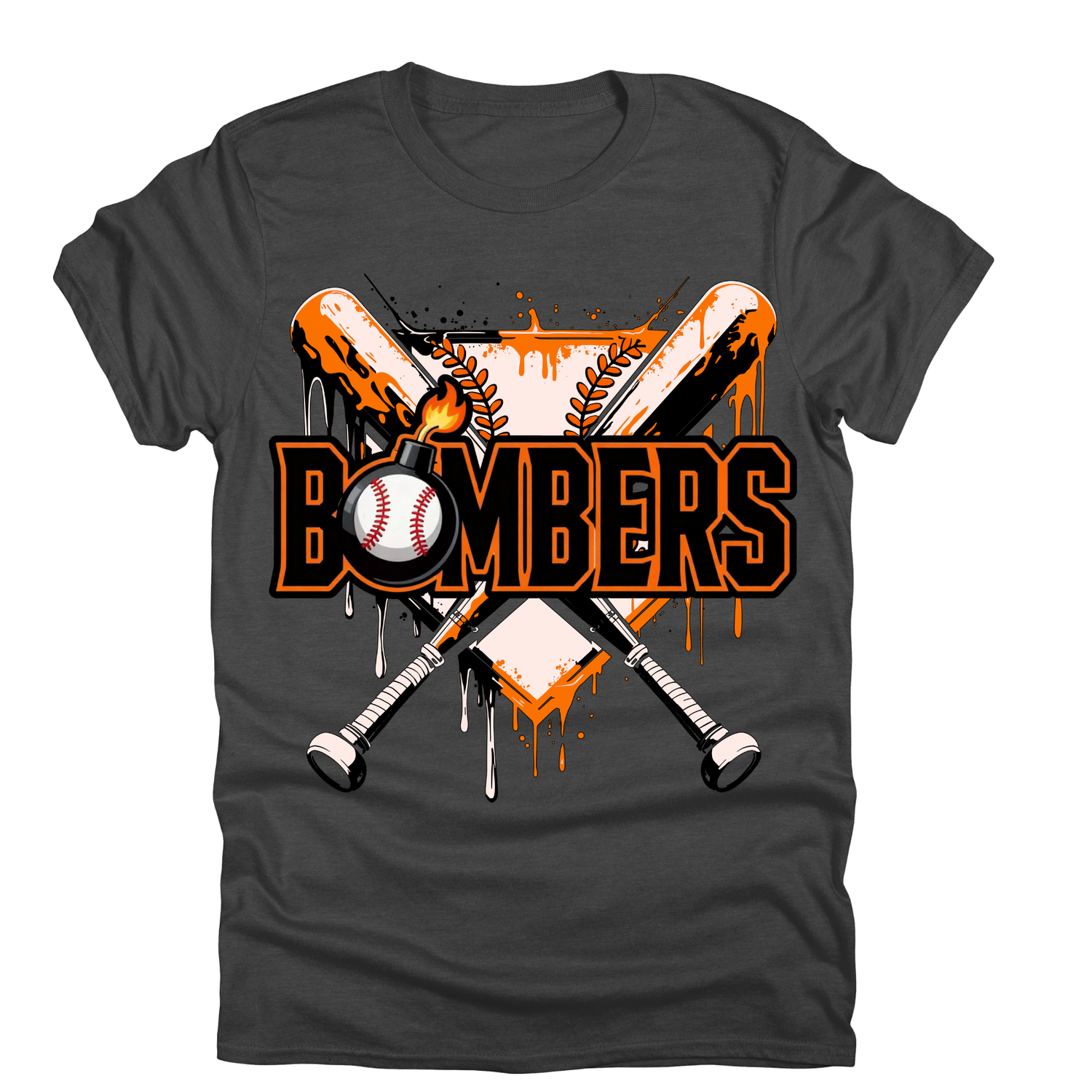 Bombers Drip Bats & Plate