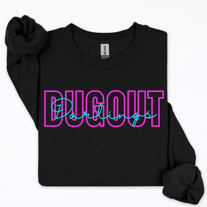 Dugout Hollow Darlings- Black Shirt